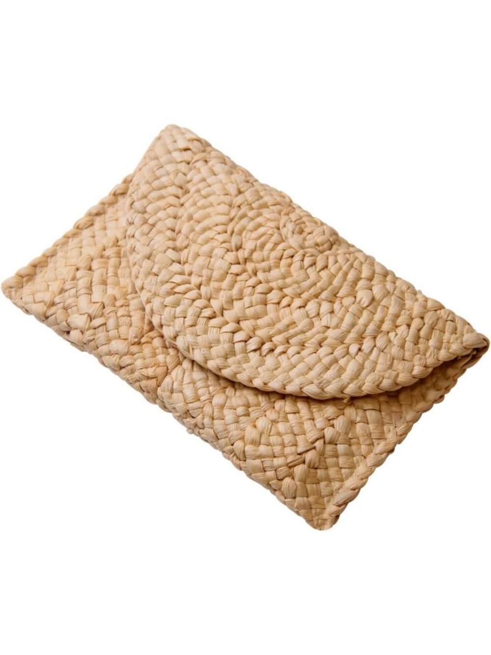 Woven Straw Clutch Purse for Women | Summer Beach Bag | Stylish Envelope Handbag